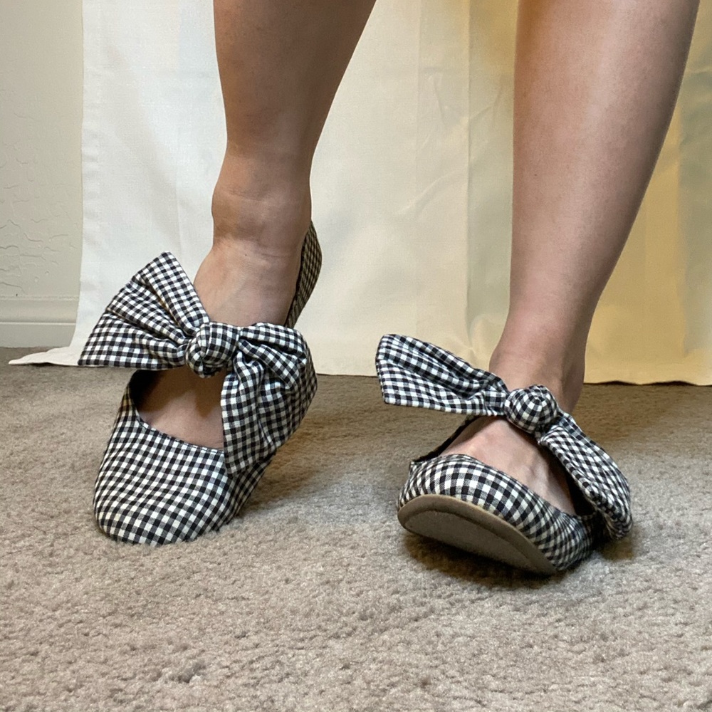 Big bow Flat shoes